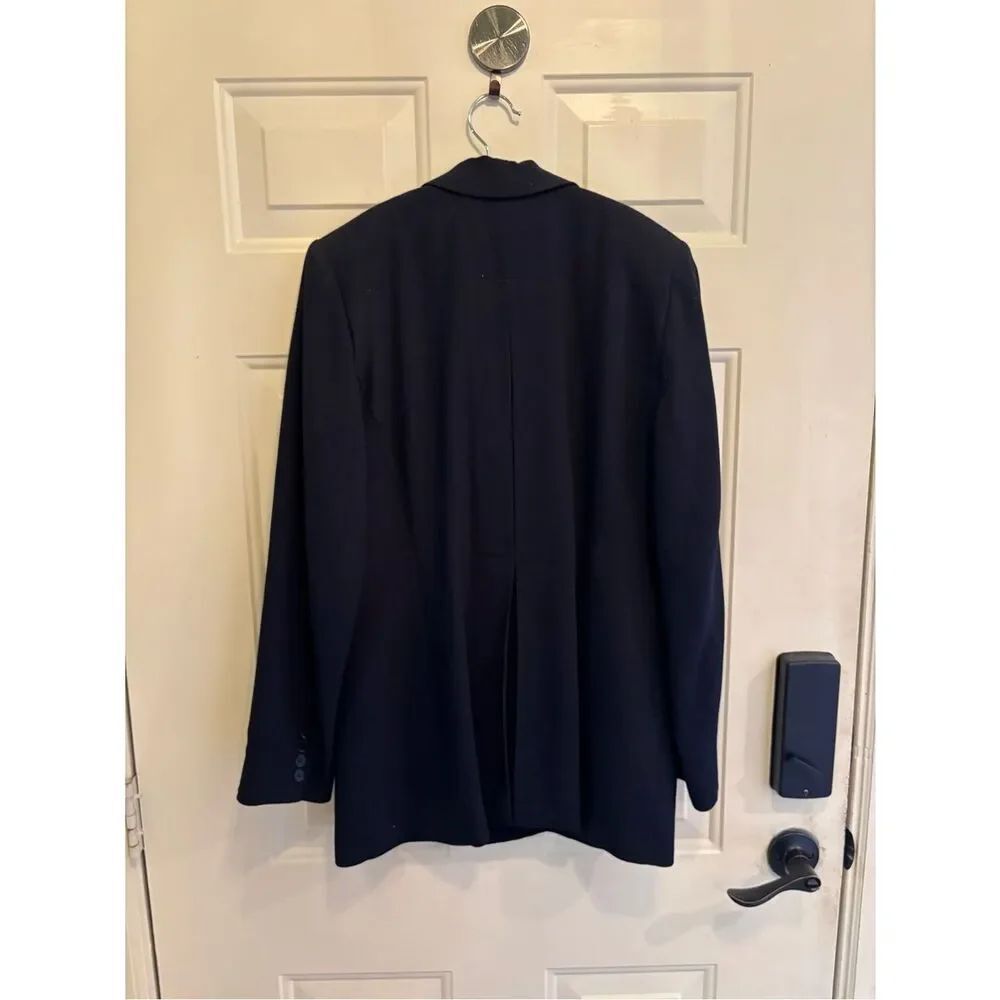 Ralph Lauren Black Single-Breasted Blazer - Picture 3 of 6